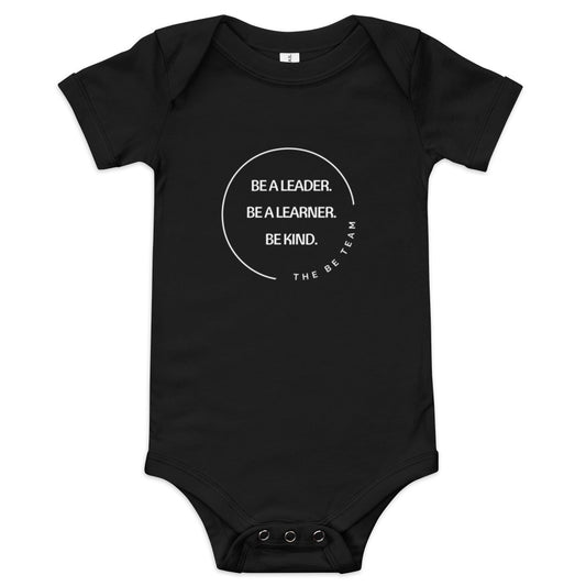 Be a Leader. Baby short sleeve one piece