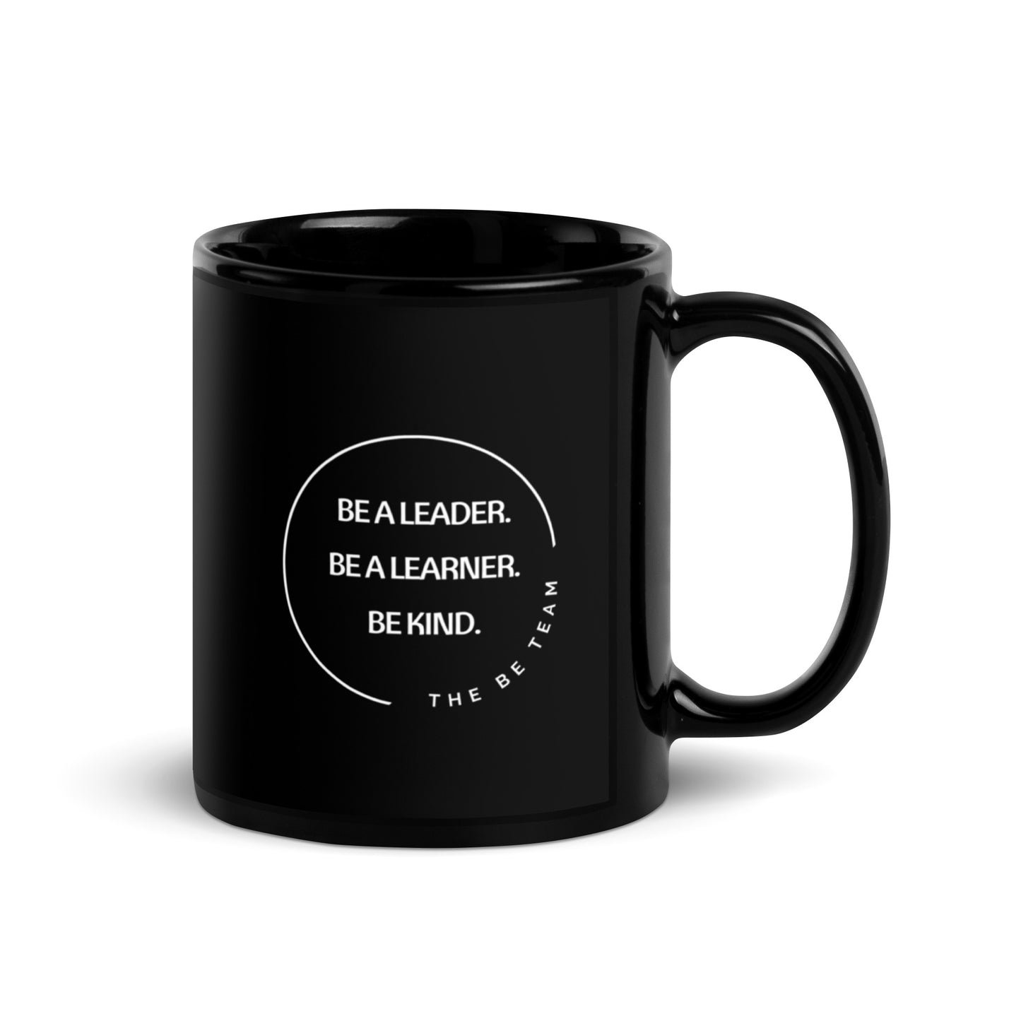 Be a Leader. Black Mug