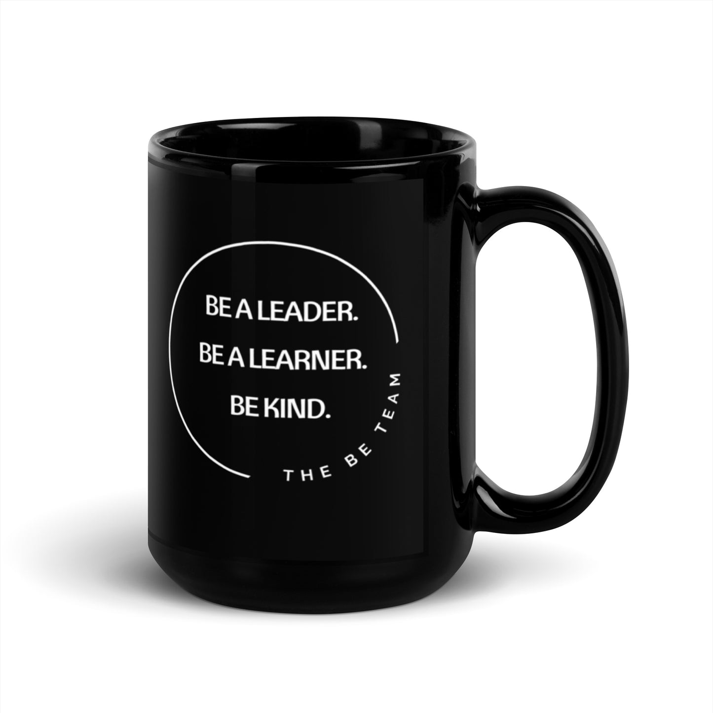 Be a Leader. Black Mug